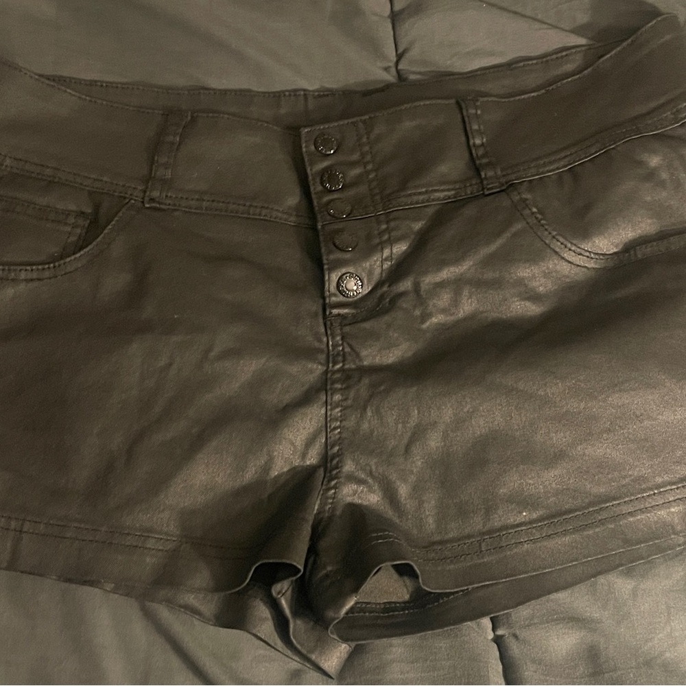 Guess faux leather shorts
